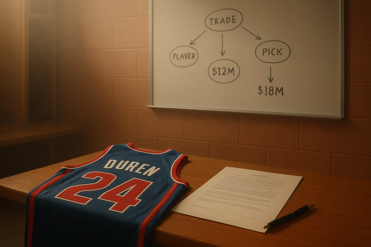 Jalen Duren Contract Standoff and Trade Rumors Explained