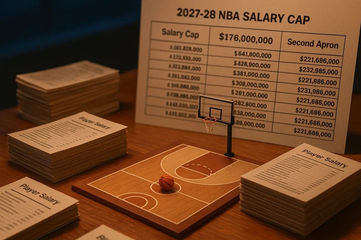 NBA Salary Cap 2027-28: Impact of Second Apron and Contracts